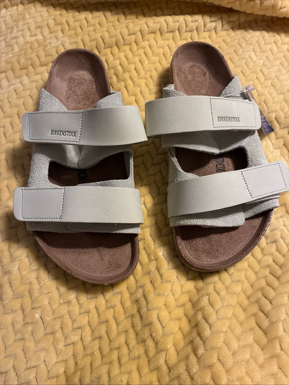 Birkenstock mens double Velcro straps Sz 11 made in Germany